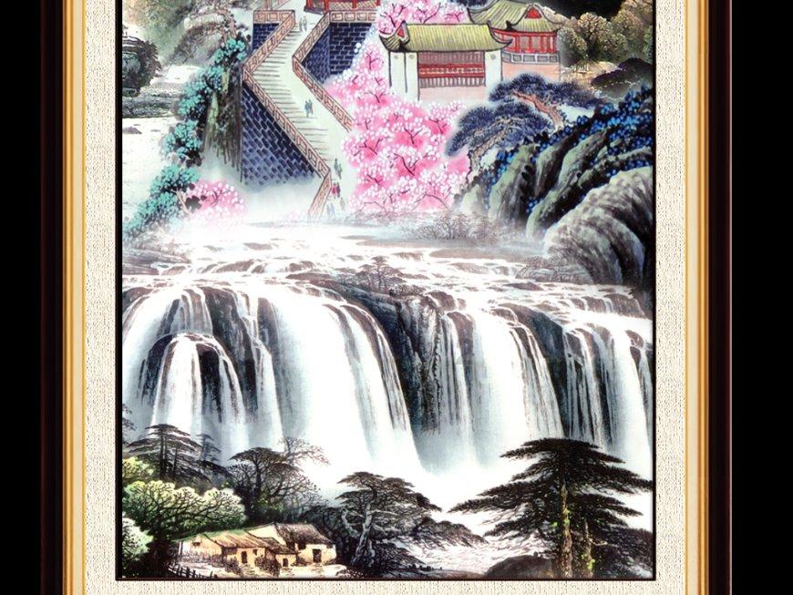 上升的五彩石